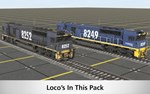 Trainz 2022 DLC - NSW 82 Class Freight Corp, Freight Ra