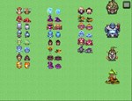 RPG Maker MZ - MV Enemies - character sprites DLC