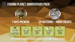 Fishing Planet Anniversary Pack DLC * STEAM RU *