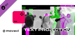 Movavi Video Editor 2024 - Text Projection Overlay Pack