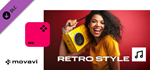 Movavi Video Editor 2024 - Retro Style Music Pack DLC