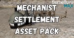 GameGuru MAX Low Poly Asset Pack - Mechanist´s Settleme