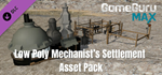 GameGuru MAX Low Poly Asset Pack - Mechanist´s Settleme
