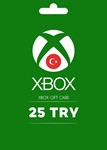 🟩 XBOX Live Gift Card 25 TRY 🟥 Турция 🚀 АВТО - irongamers.ru