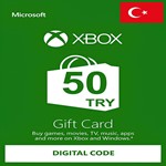 ❎ Xbox Live 50 TL/TRY ПОДАРОЧНАЯ КАРТА (ТУРЦИЯ) 🚀AUTO✔ - irongamers.ru