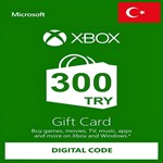 ❎ Xbox Live 300 TL/TRY ПОДАРОЧНАЯ КАРТА (ТУРЦИЯ)🚀AUTO✔ - irongamers.ru