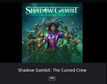 *Shadow Gambit: The Cursed Crew *PS4 / PS5 *ТУРЦИЯ*