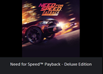 *Need for Speed Payback * PS4/PS5 * Турция *