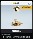 *THE FINALS - Multibucks / МУЛЬТИБАКСЫ * PS5 *TR*