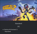 *Destroy All Humans! 2 - Reprobed *PS4/PS5 *ТУРЦИЯ*