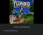 *Turbo Golf Racing  * PS5 *TR*