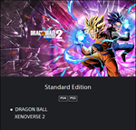 *DRAGON BALL XENOVERSE 2 * PS4/PS5 *ТУРЦИЯ*