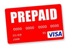 500 $ VISA virtual / prepaid for calculations on the In