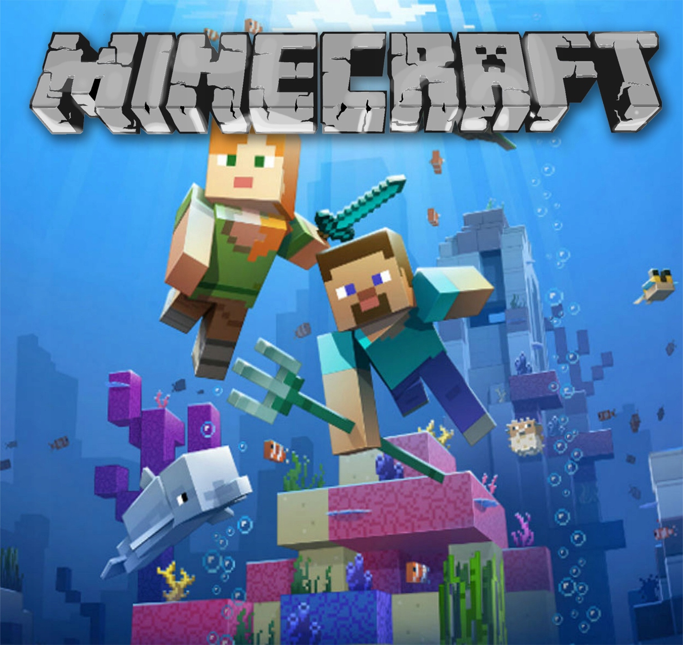 Minecraft обложка