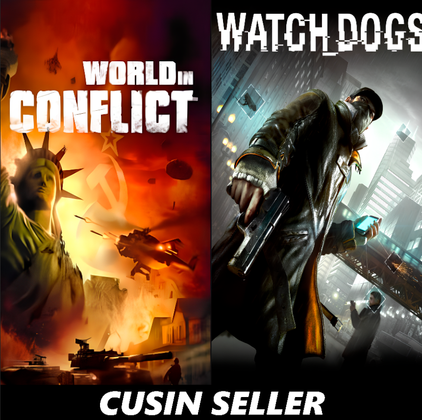 🎮 Watch Dogs 1 + World in Conflict + Games | Ubisoft | Offline account photo 1