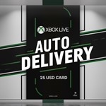 Xbox Карта Оплаты $25 USD ментальная доставка 🎮💰АВТО