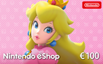 Карта Nintendo eShop 15-100 EUR