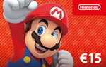 Карта Nintendo eShop 15-100 EUR