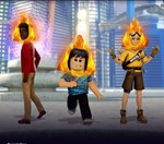 *KEY*Roblox Flaming Hot Chip Head*