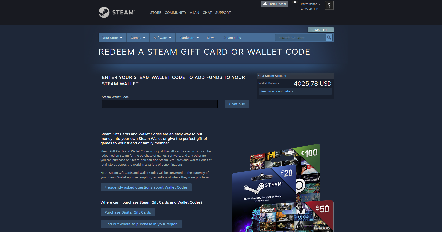 Can you give money from your steam wallet фото 1
