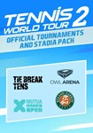 DLC Tennis World Tour 2 - Official Tournaments and Stad