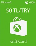 🇹🇷 Xbox Gift Card ✅ 50 TL/TRY/Лир [Без комиссии]🔑