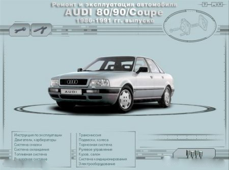 Мультимедия справочник по ремонту и обслуживанию AUDI80
