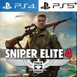 Sniper Elite 4,5 + Battlefild V PS4|5* Аренда от 7 дней