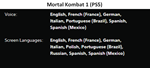 Mortal Kombat 1 PS5 П2 Аренда от 7 дней