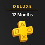12 месяцев 🟦 PlayStation Plus Premium/Deluxe Турция