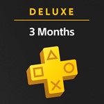 3 месяца 🟦 PS Plus Premium/Deluxe Люкс Турция ПС Плюс