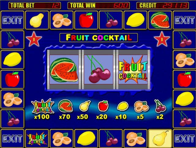 Флеш Игра Fruit Cocktail