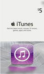 🍏 Подарочная карта Apple iTunes & AppStore 5$ 🍏 FAST⚡