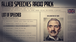 Hearts of Iron IV: Allied Speeches Pack DLC STEAM RU