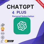 *ПЕРСОНАЛЬНЫЙ ЧАТGPT 4*1 месяц*