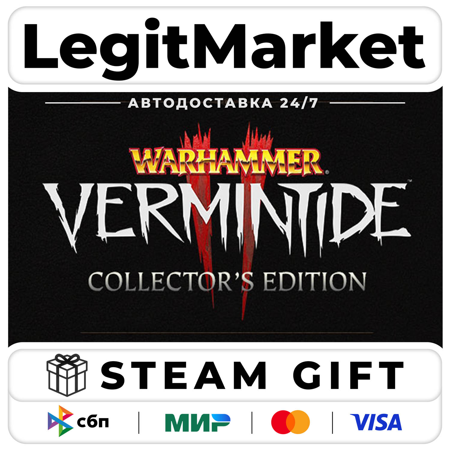 DLC Warhammer: Vermintide 2 - Collector´s Edition Upgrade / Steam AUTO / RU + WORLD photo 1