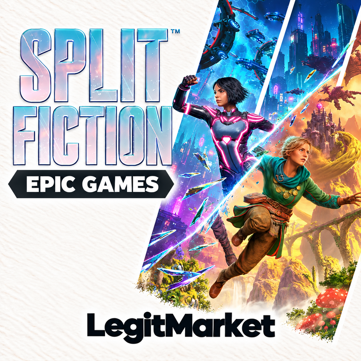 Split Fiction Epic Games | Карта пополнения фото 1