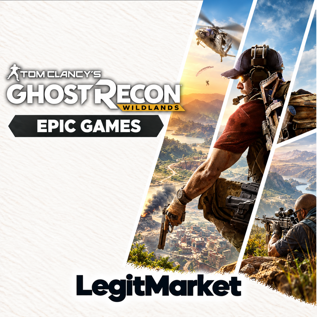 Tom Clancy´s Ghost Recon Wildlands Standard Edition Epic Games | Карта пополнения фото 1