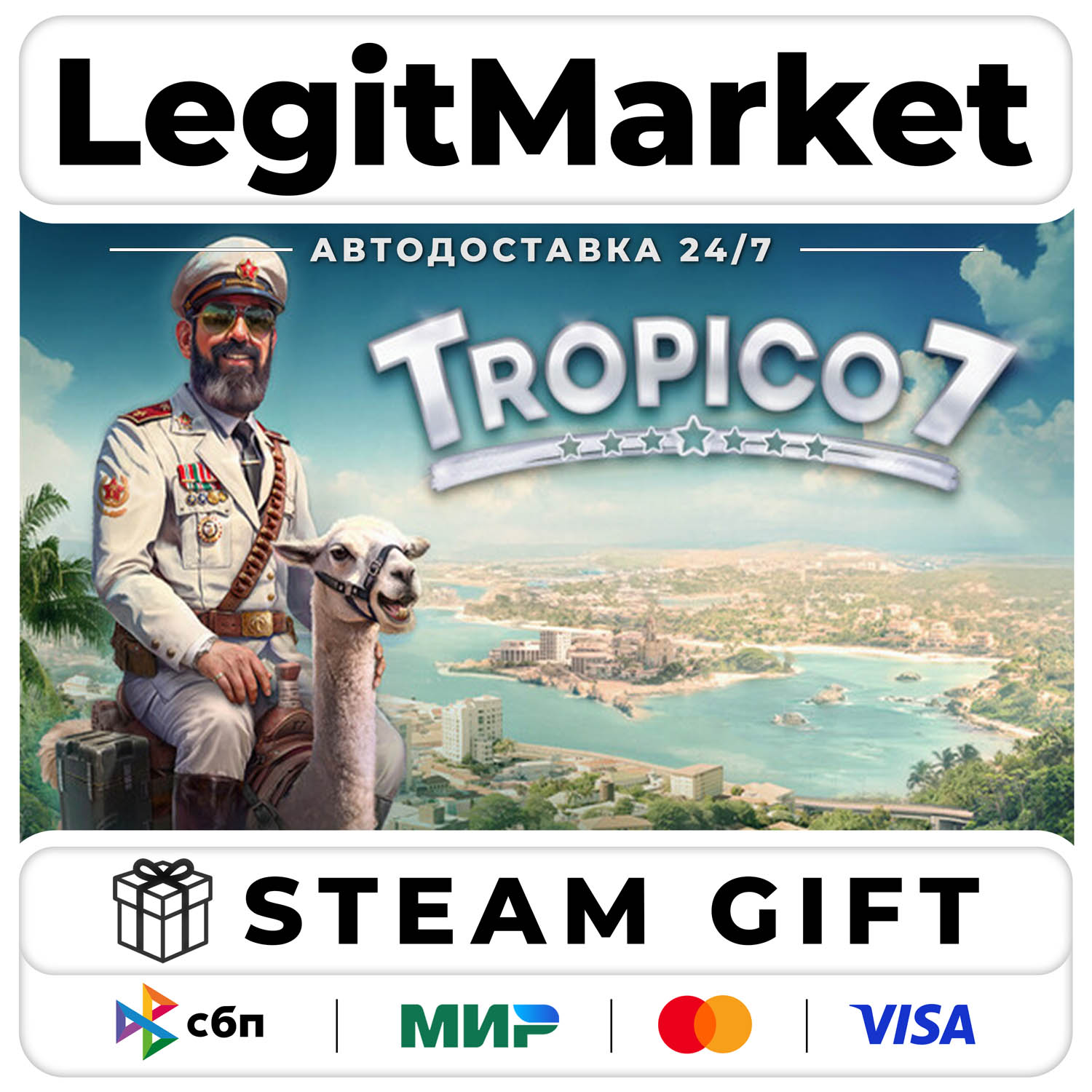 Tropico 7 / Steam AUTO / WORLD photo 1