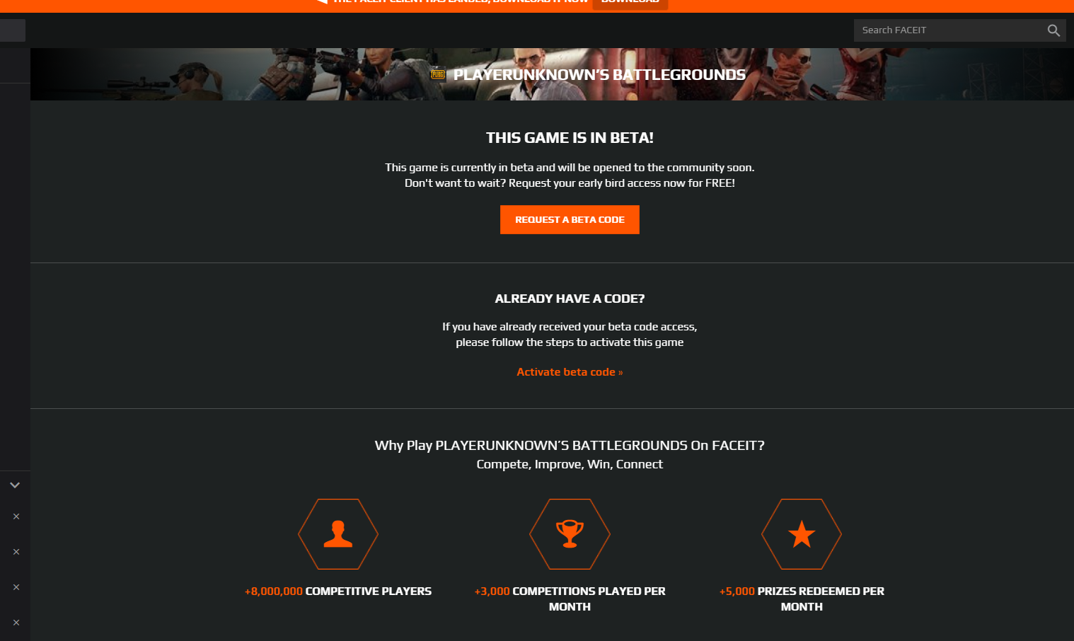 Battlegrounds code. FACEIT игра. Фейсит код. Пин-код для FACEIT. PUBG Steam промокоды.