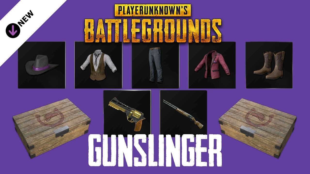 Buy PUBG Gunslinger crate and download