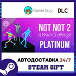 Not Not 2 - A Brain Challenge Platinum STEAM GIFT АВТО