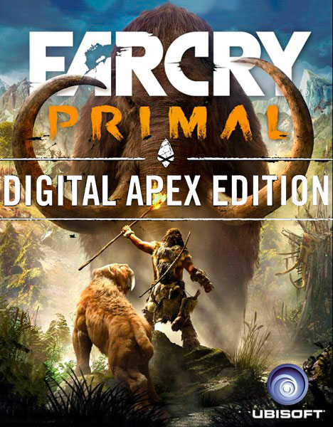 Far Cry Primal DIGITAL APEX ED.+4SET +Легенда о Мамонте