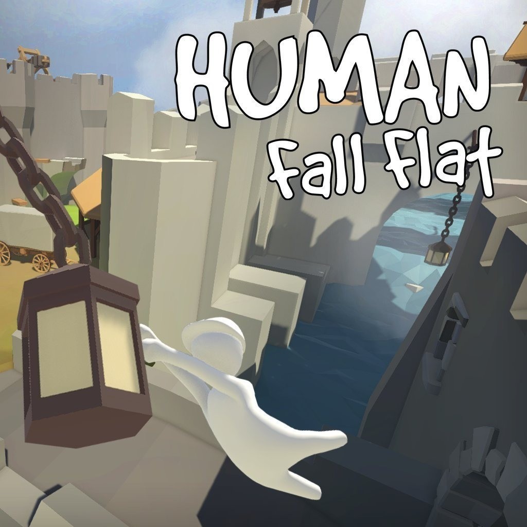 Flat steam. Human: Fall Flat. Игра Fall Flat. Игра ХЬЮМАН фол флэт. Human Fall Flat обложка игры.