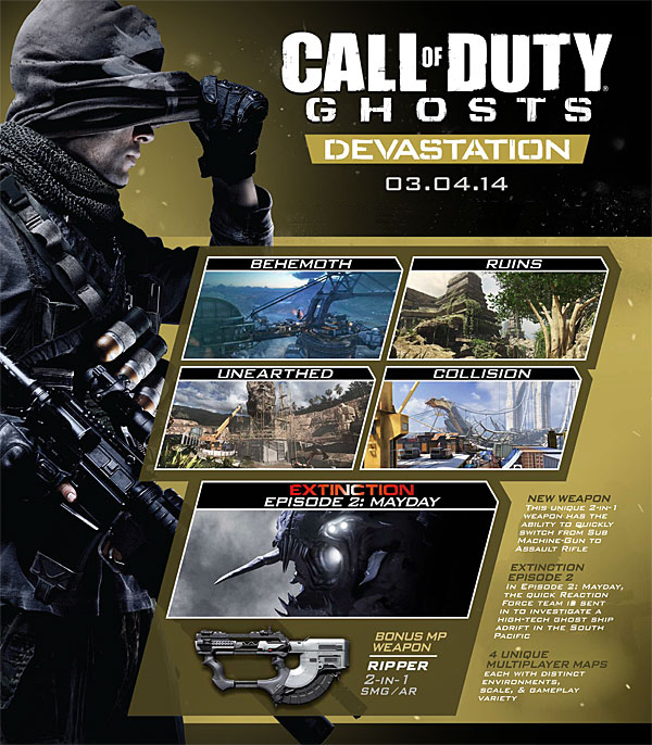 Call of Duty: Ghosts - Devastation (DLC 2) +ПОДАРОК