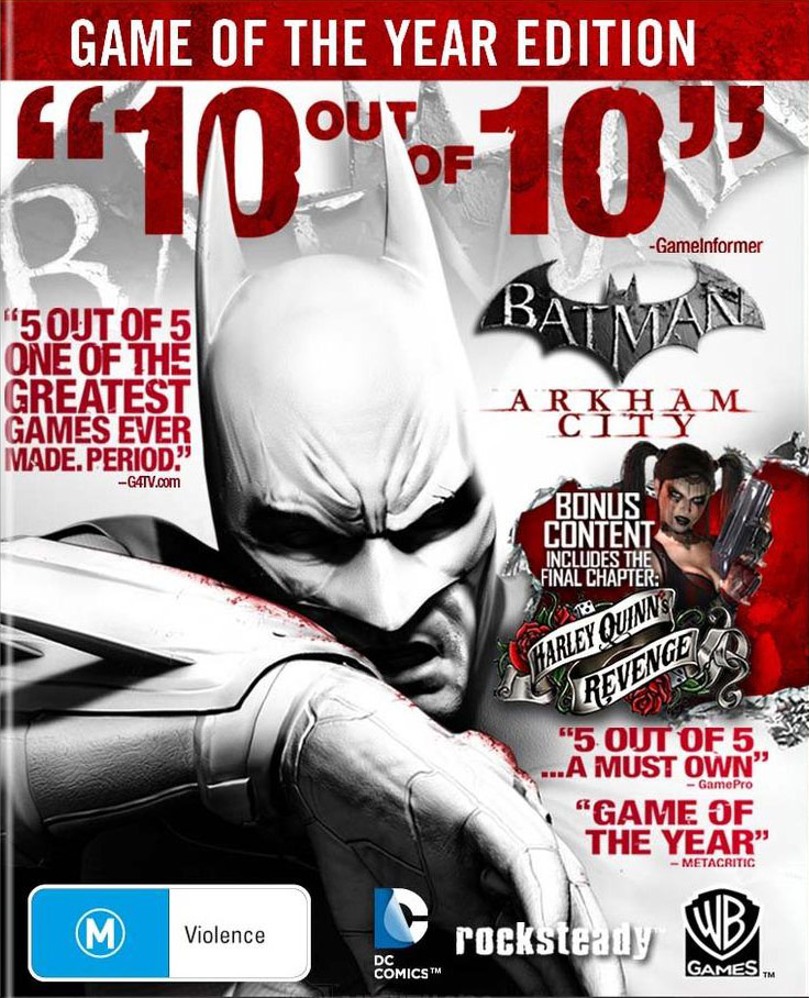 Batman: Arkham City GOTY  (Key/Region FREE) +ПОДАРОК