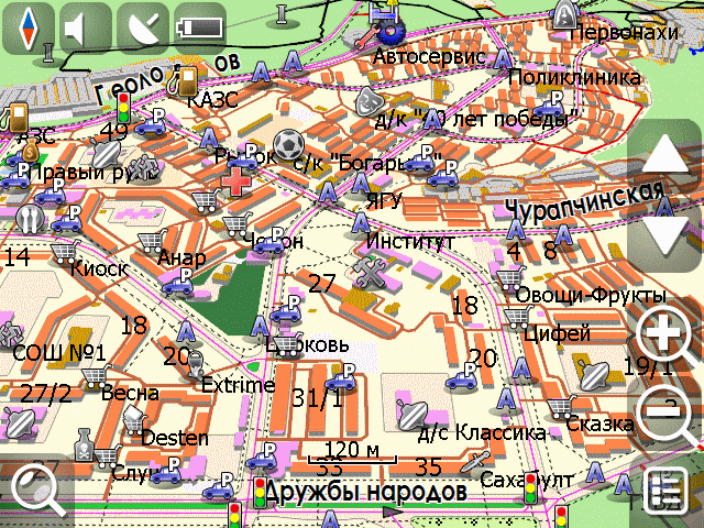 Карта города нерюнгри с улицами и номерами домов