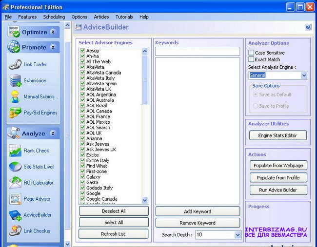 AddWeb Website Promoter Pro 8.0.3.8