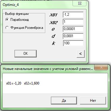 Метод штрафных функций (общая задача матем. прогр-ия)