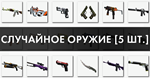 CS:GO - Случайное оружие / Random - СКИДКИ,БОНУС / 5 шт